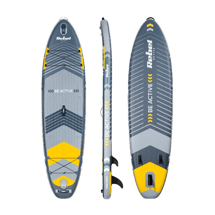 Надувна SUP дошка для плавання 335 см із сидінням для каяка REBEL ACTIVE
