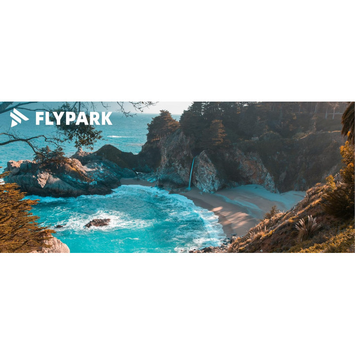 Надувна SUP дошка для плавання 335 см FLYPARK Ice Fog Emerald