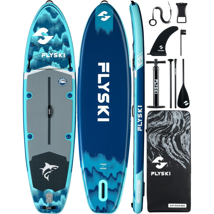 Надувна SUP дошка для плавання 335 см FLYSKI  Forge Blue