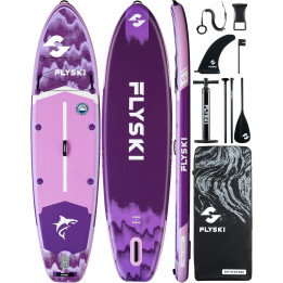 Надувна SUP дошка для плавання 335 см FLYSKI Forge Purple
