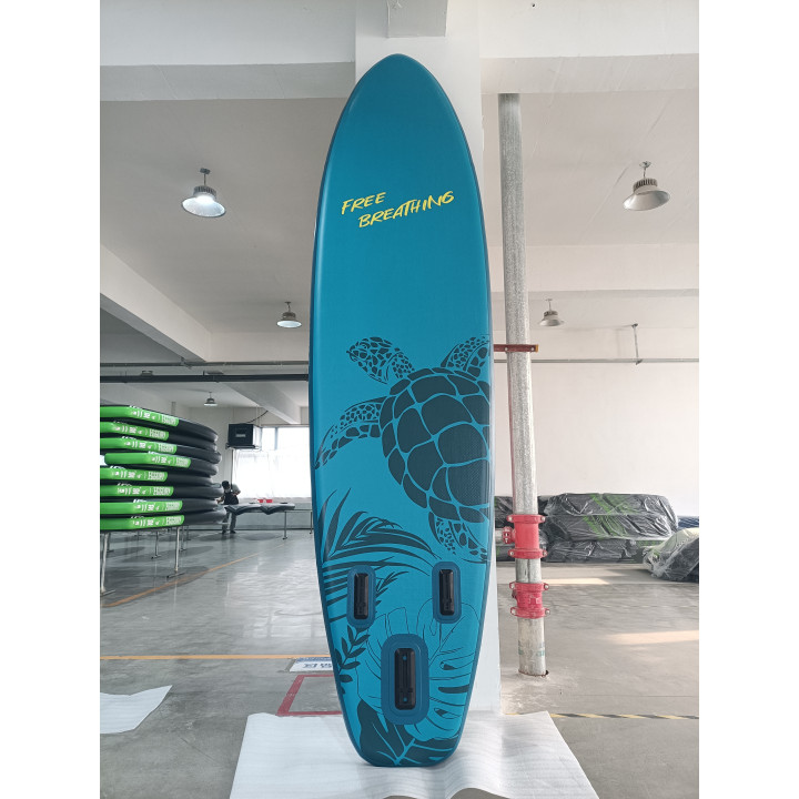 Надувна SUP дошка для плавання 320 см SWAYIT Dark Blue Turtle