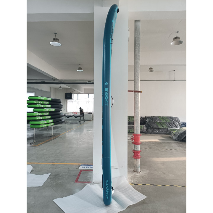 Надувна SUP дошка для плавання 320 см SWAYIT Dark Blue Turtle