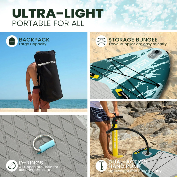 Надувна SUP дошка для плавання 350 см MSEASFREE