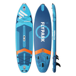 Надувна SUP дошка для плавання 335 см FLYPARK ICE FOG GREEN